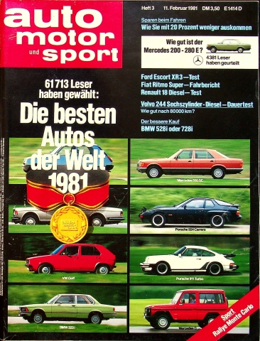 Deckblatt Auto Motor und Sport (03/1981)